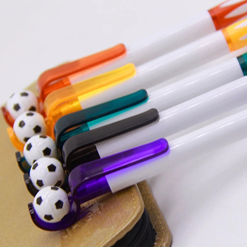 Lot de 5 Stylo Bille Football foot