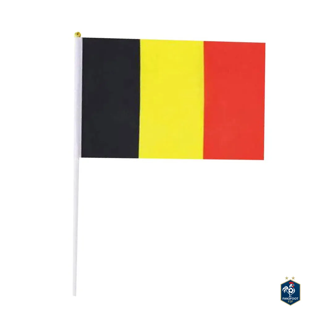 Lot de 10 Drapeaux à Main - Pays foot