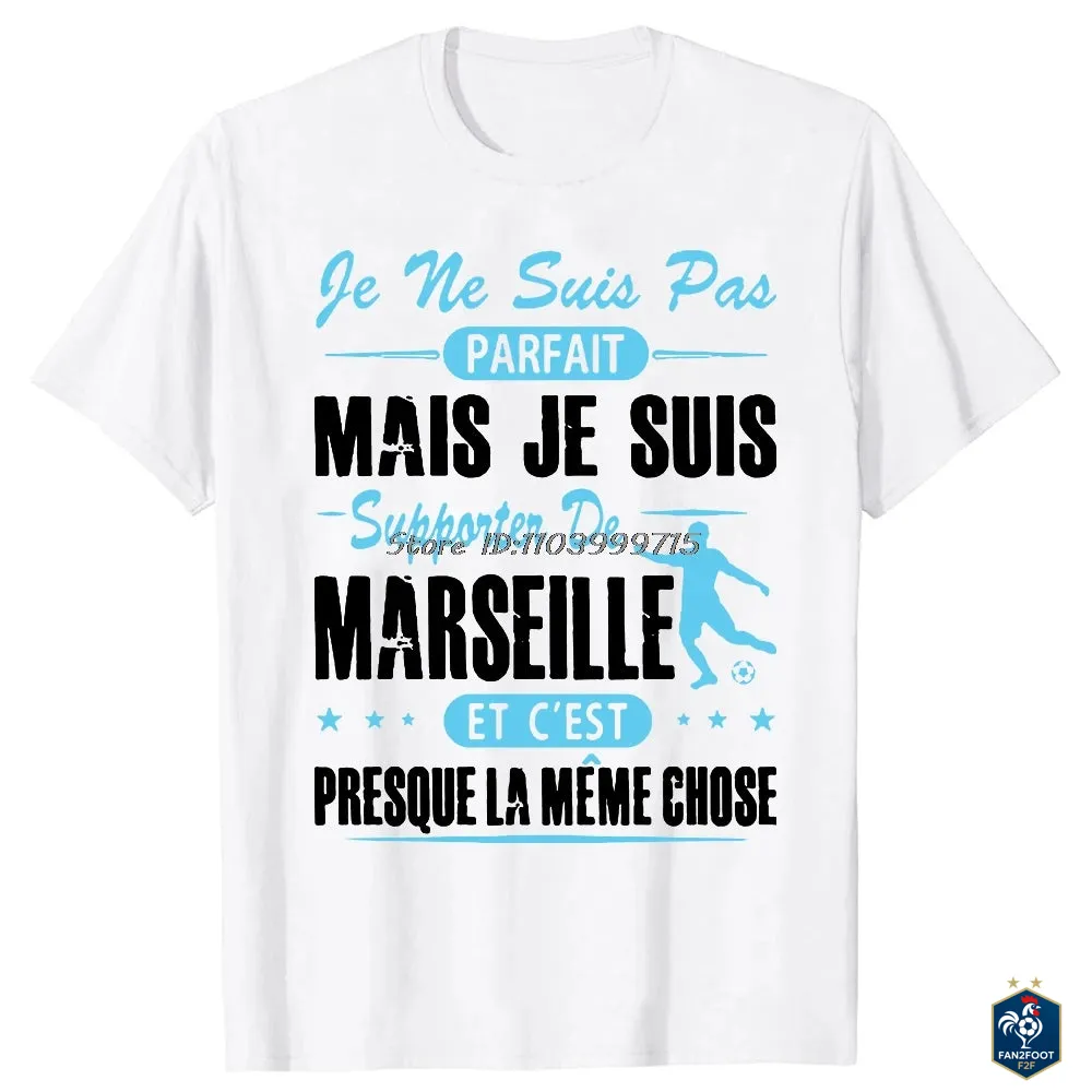 T-Shirt Homme Coton OM foot