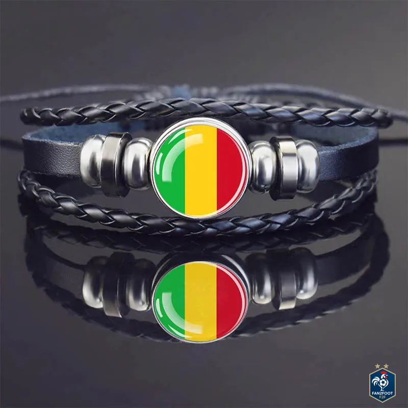 Bracelet en Cuir CAN 2025 foot