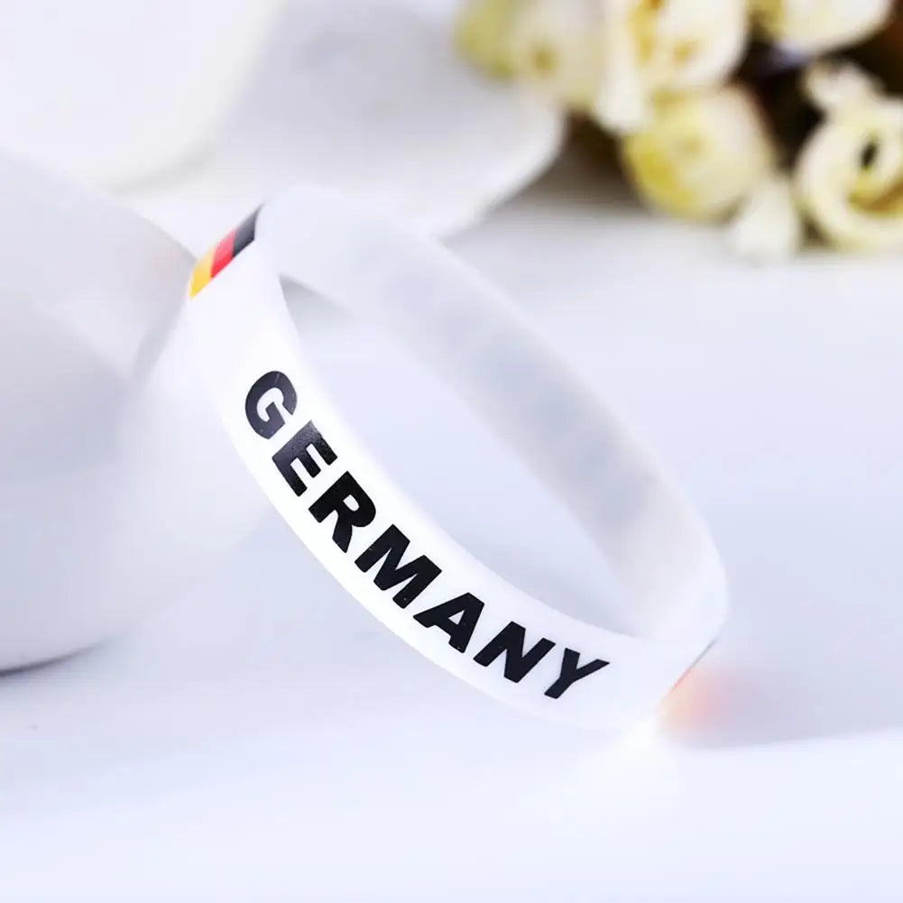Bracelet Sportif en Silicone Pays foot