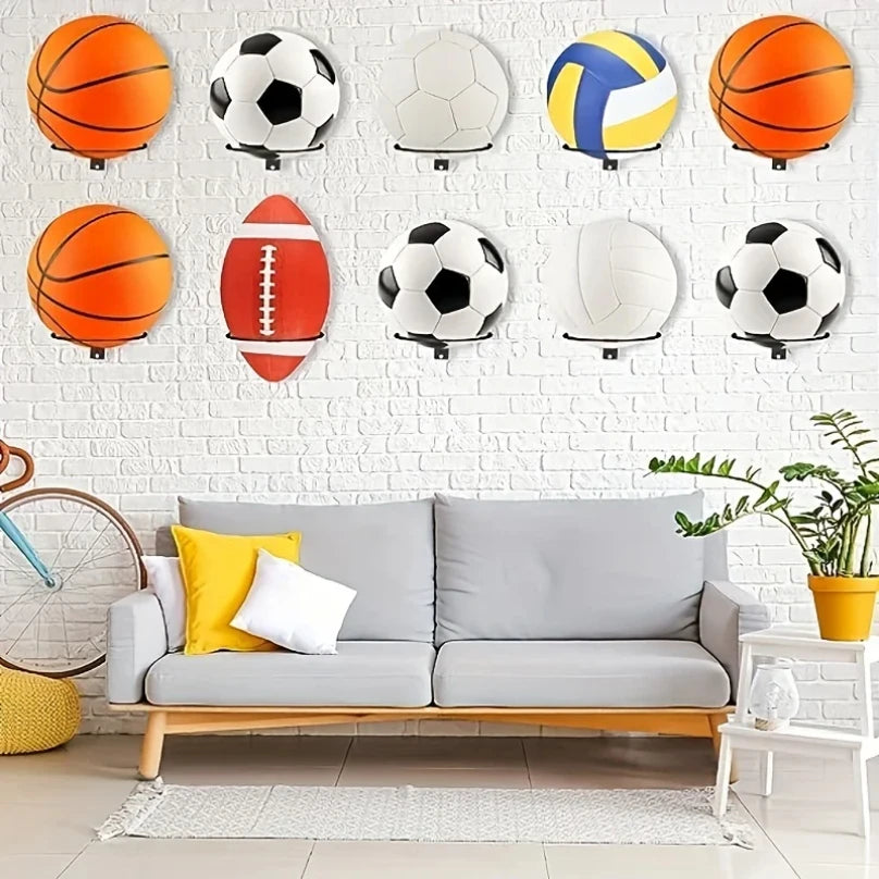 Support Mural Ballon foot