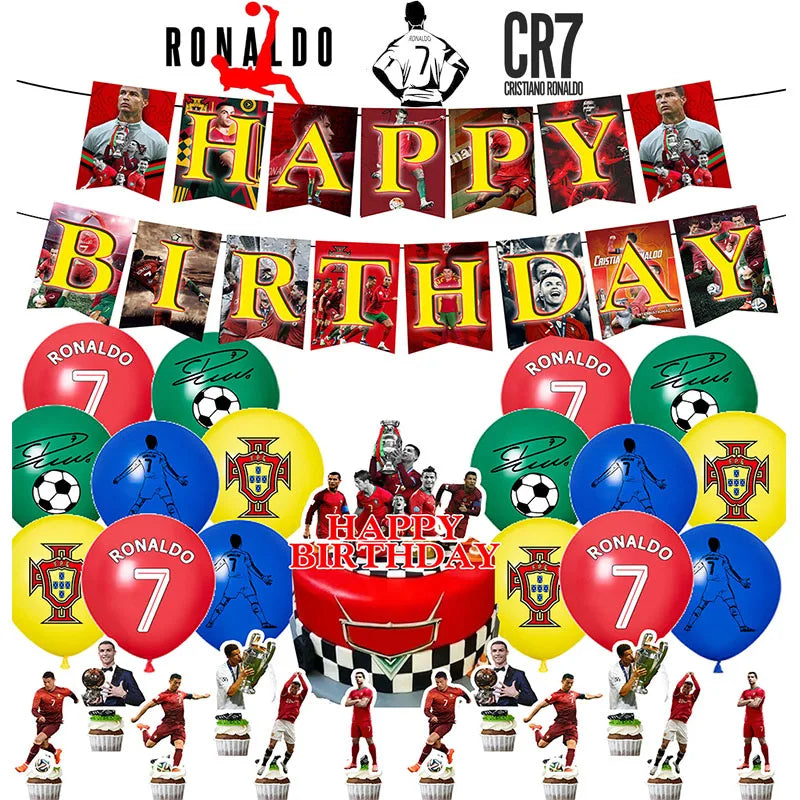 Kit Décoration Cristiano Ronaldo foot
