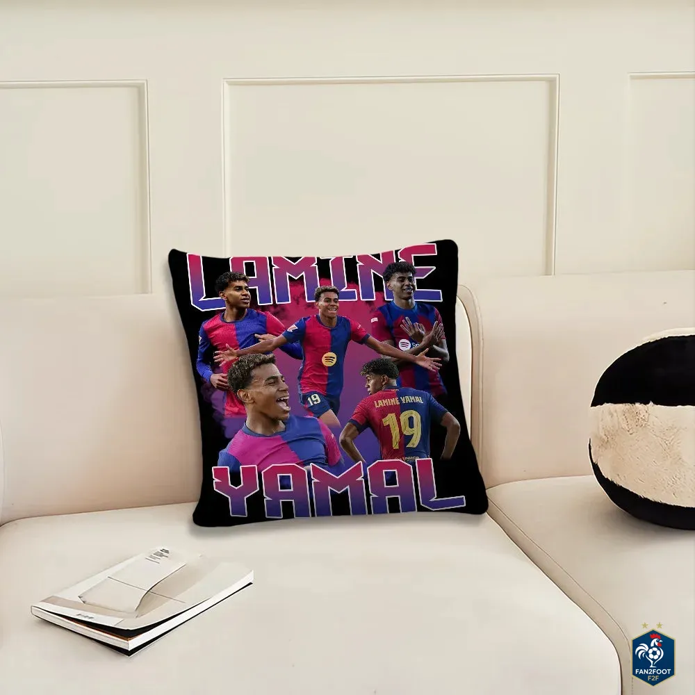 Housse de Coussin Lamine Yamal foot