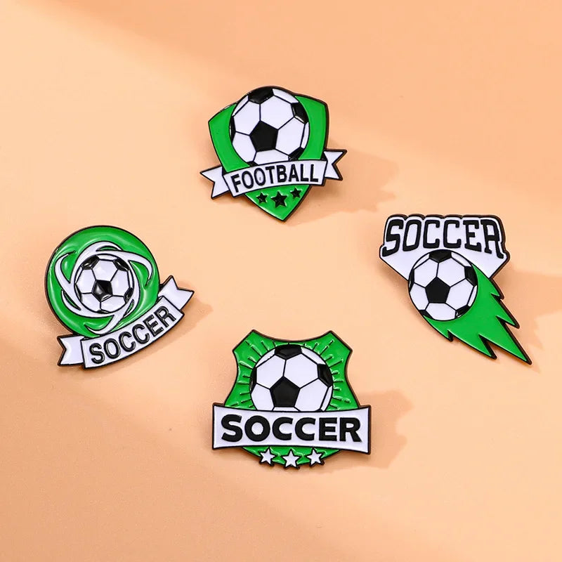 Pins Joueur Football foot