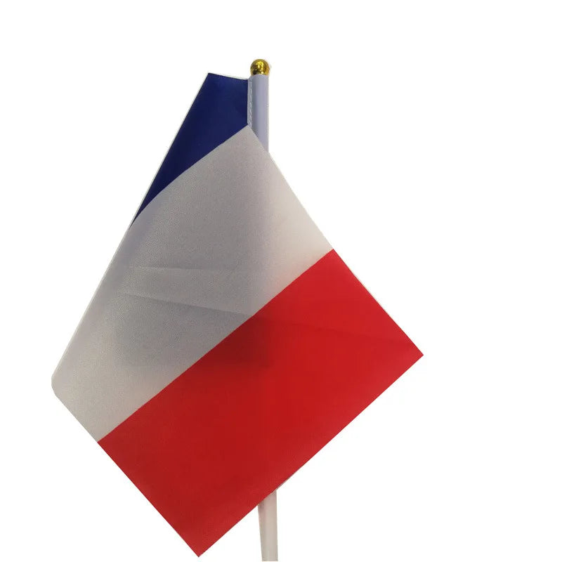 Lot de 10 Drapeaux France foot-Fan2Foot