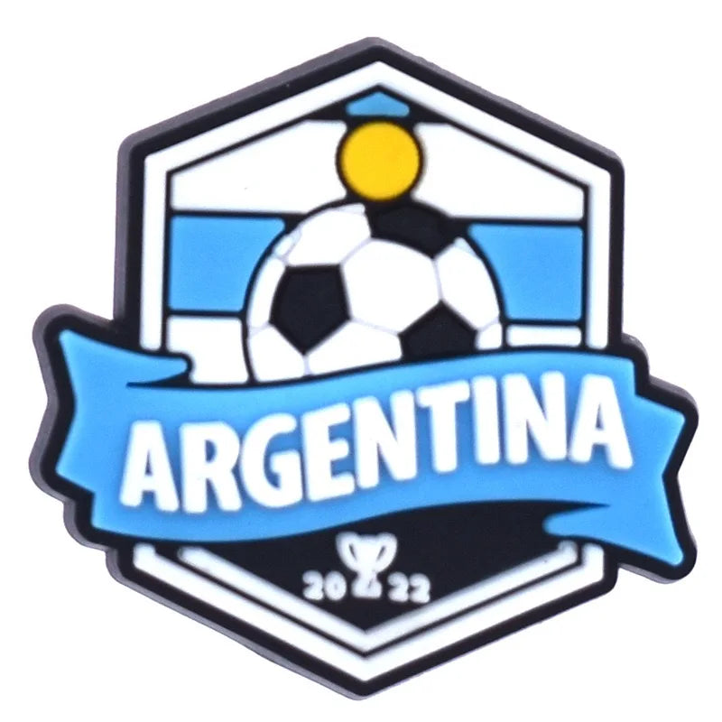 Charm Football pour Crocs Messi, Cristiano Ronaldo, Neymar foot