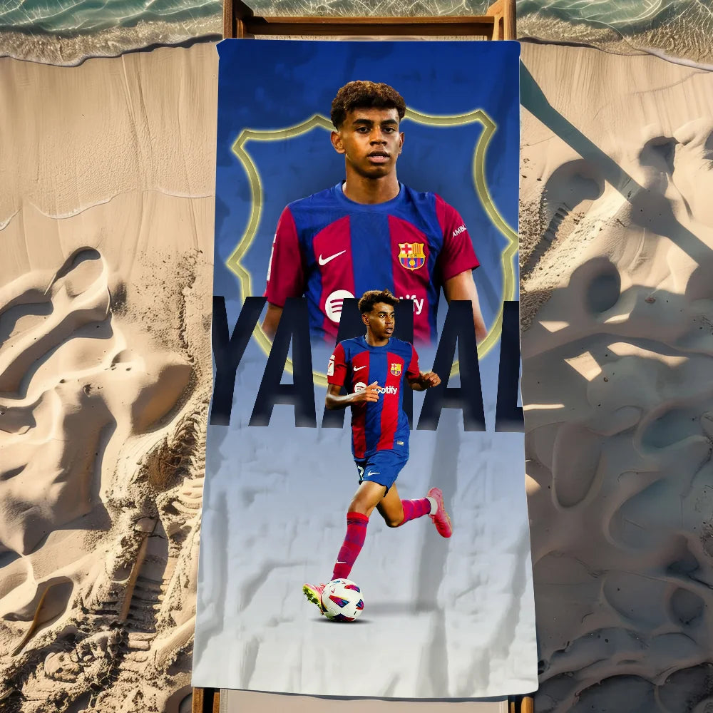 Serviette Plage Lamine Yamal foot