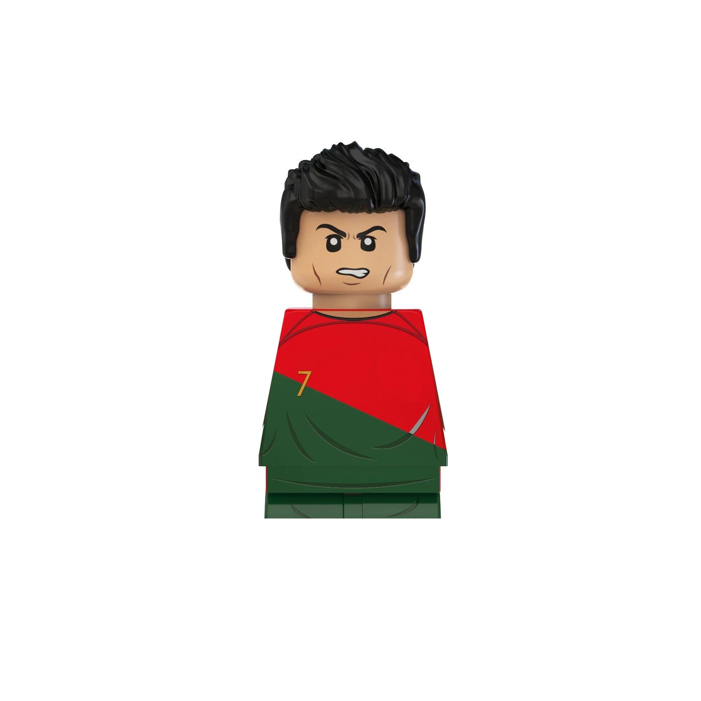 2024 NEW World Famous Football Players Keychain Figurine Messi Ronaldo Neymar Mini Action Building Block Model Toy Kids Gifts