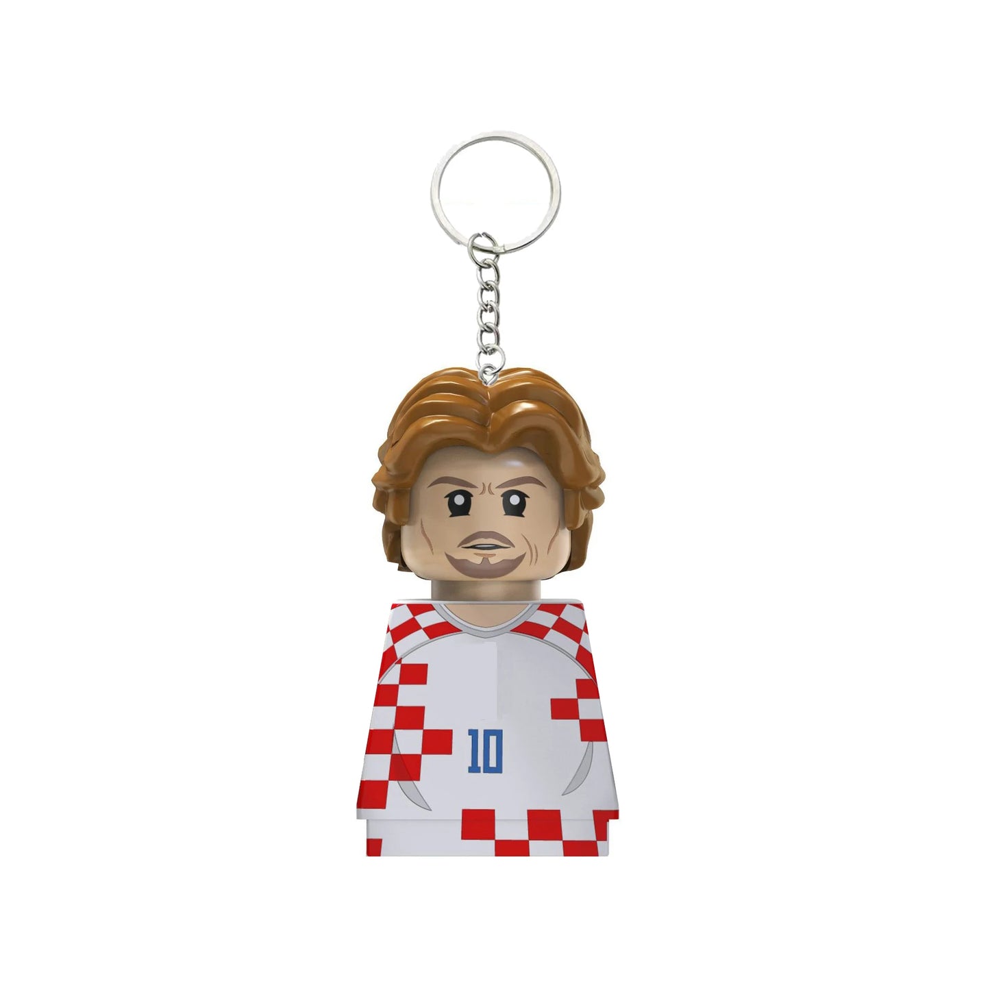 2024 NEW World Famous Football Players Keychain Figurine Messi Ronaldo Neymar Mini Action Building Block Model Toy Kids Gifts