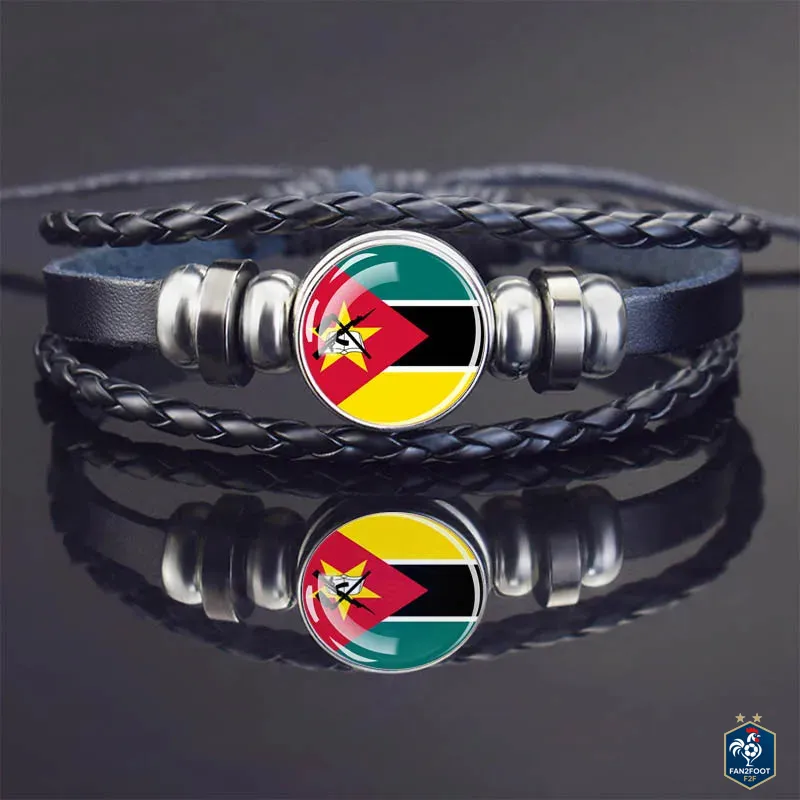Bracelet en Cuir CAN 2025 foot