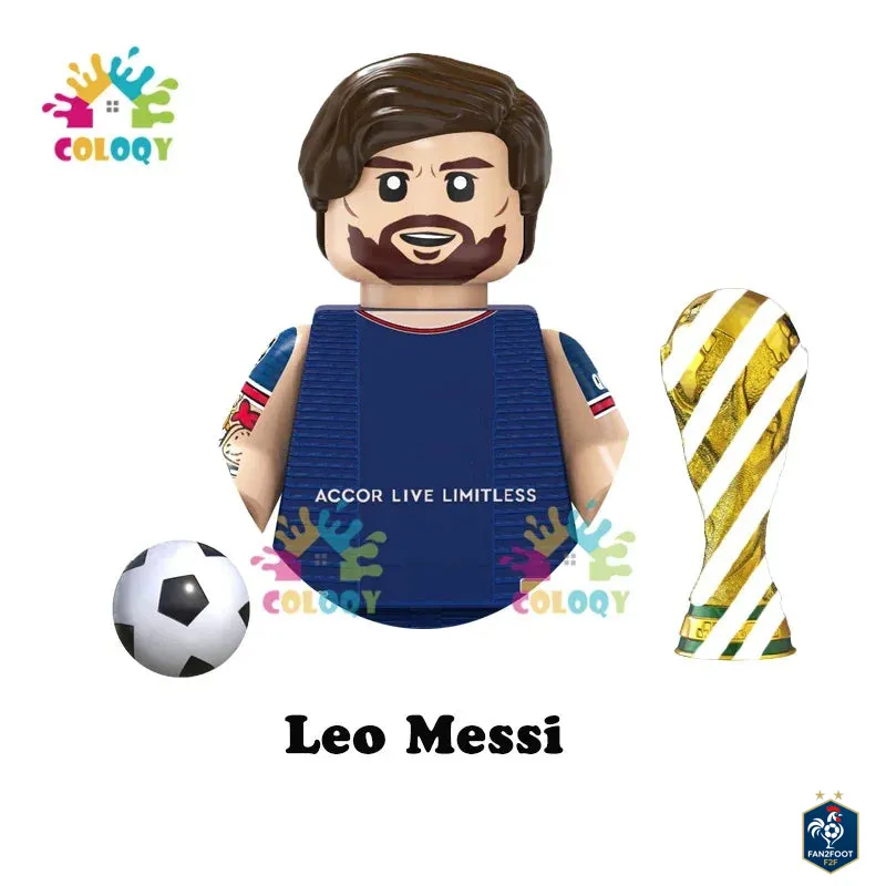 Joueur Bloc de Construction type LEGO Liste 1 foot