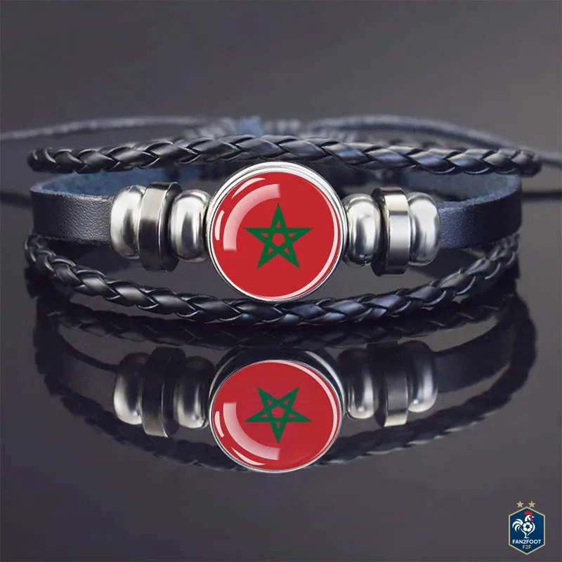 Bracelet en Cuir CAN 2025 foot