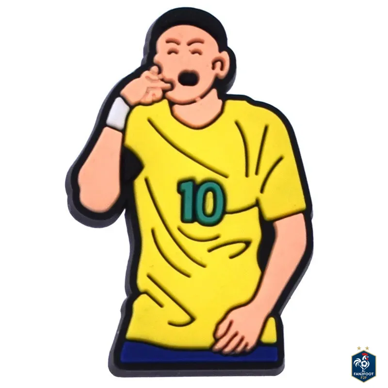 Charm Football pour Crocs Messi, Cristiano Ronaldo, Neymar foot