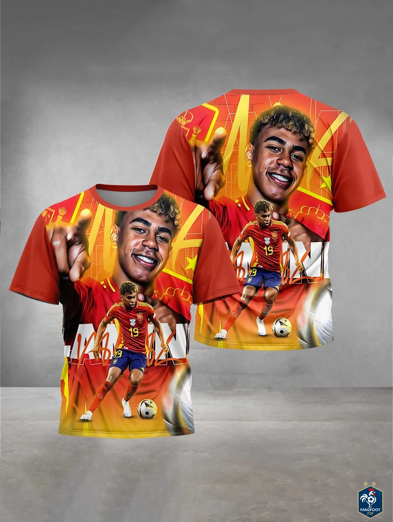 T-shirt Enfant Lamine Yamal foot