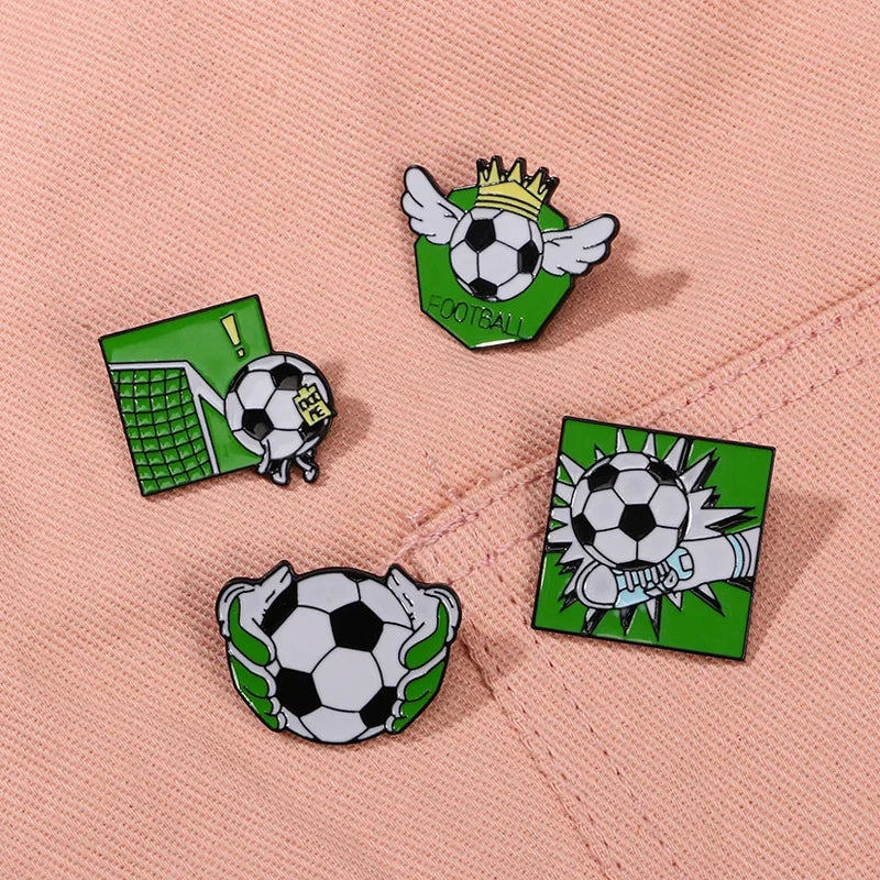 Pins Joueur Football foot