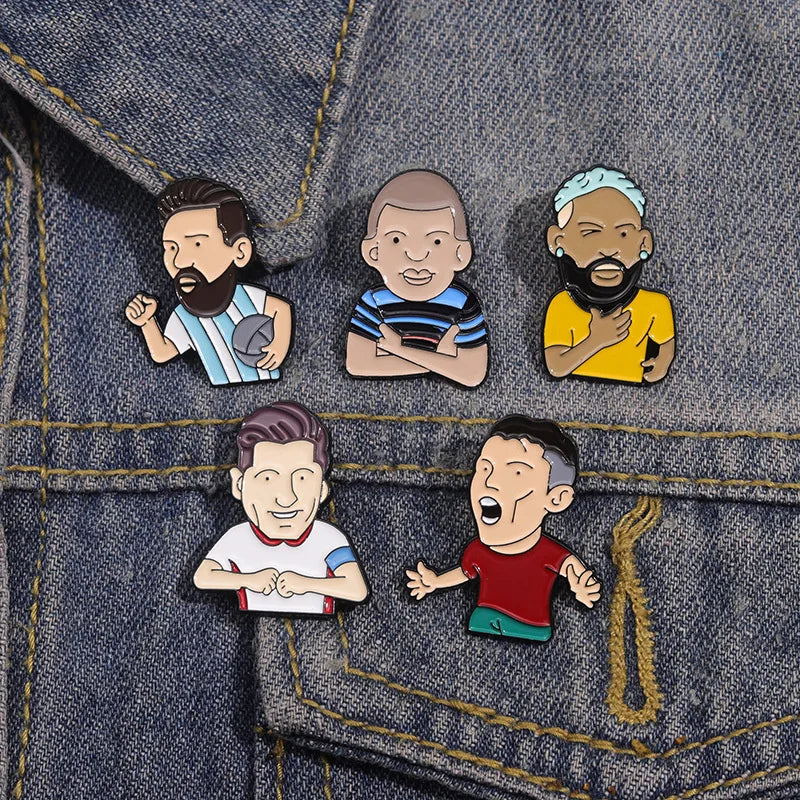 Pins Joueur Football foot