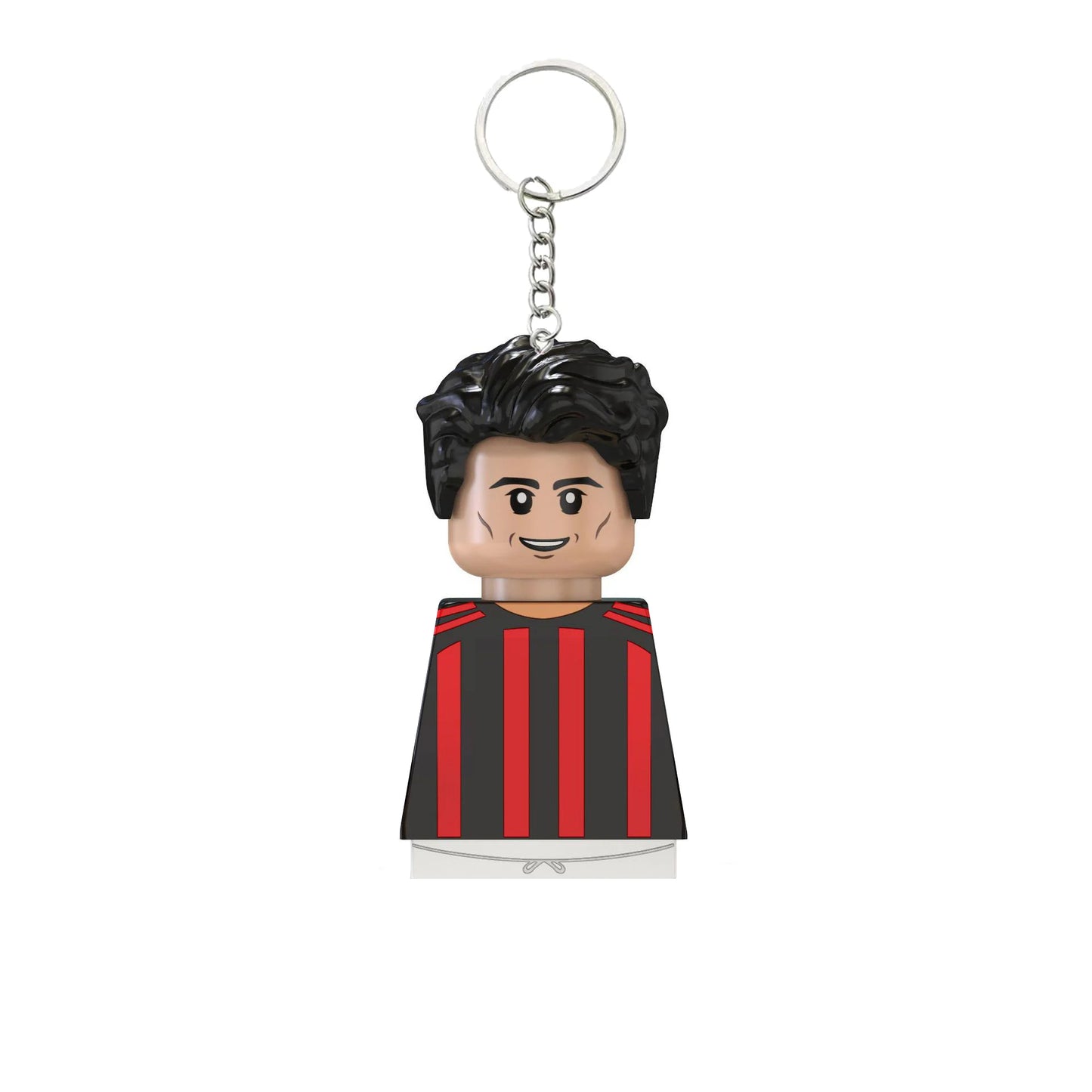 2024 NEW World Famous Football Players Keychain Figurine Messi Ronaldo Neymar Mini Action Building Block Model Toy Kids Gifts