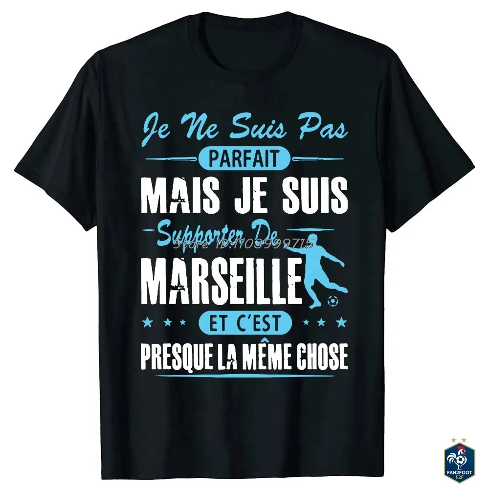 T-Shirt Homme Coton OM foot
