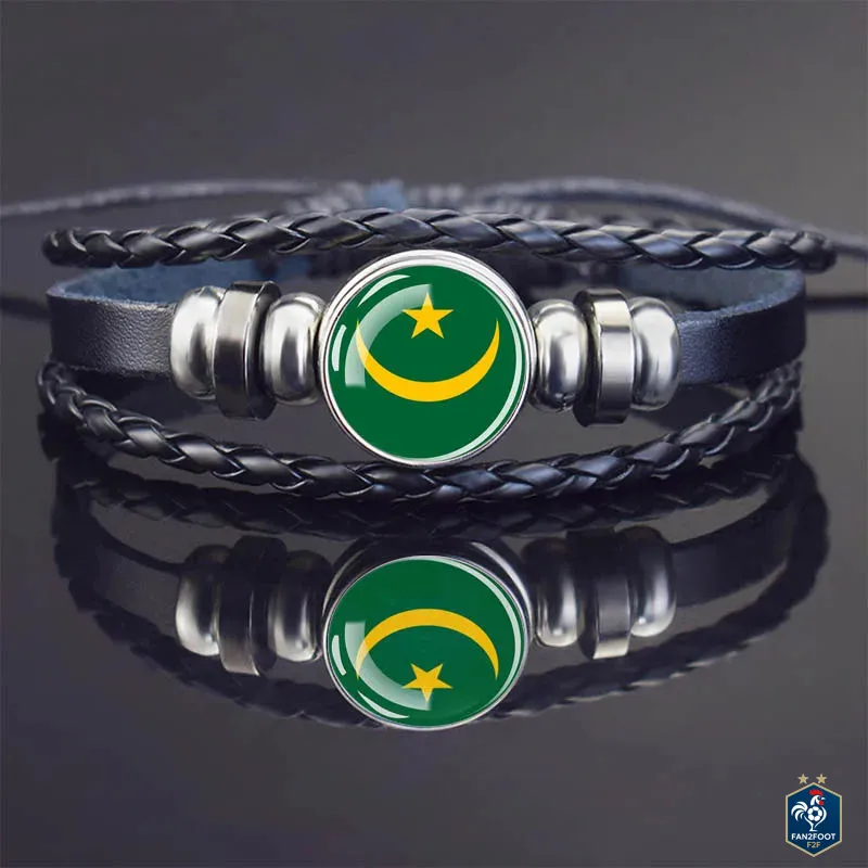 Bracelet en Cuir CAN 2025 foot