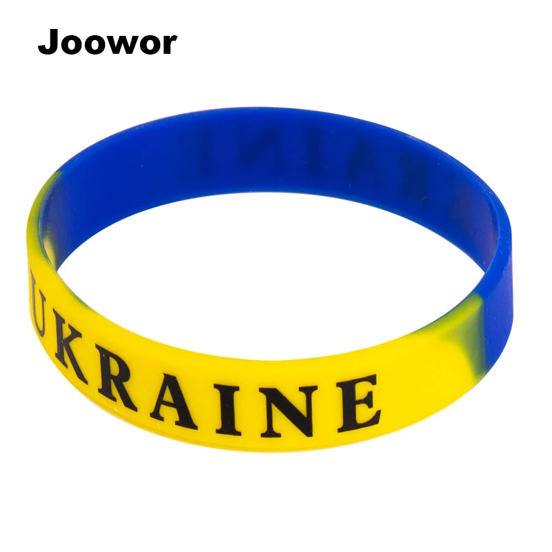 1pc Syria Flag Silicone Rubber Bracelets Sports Wrist Band Bangle for Women Men 1pcs FB-0003