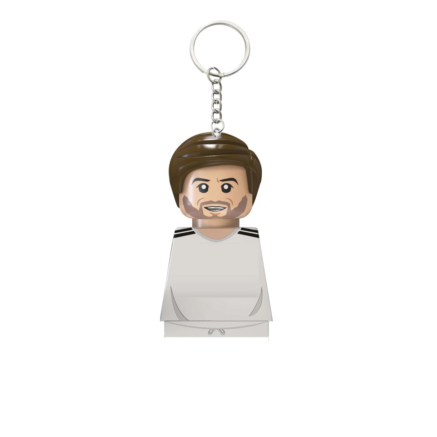 2024 NEW World Famous Football Players Keychain Figurine Messi Ronaldo Neymar Mini Action Building Block Model Toy Kids Gifts