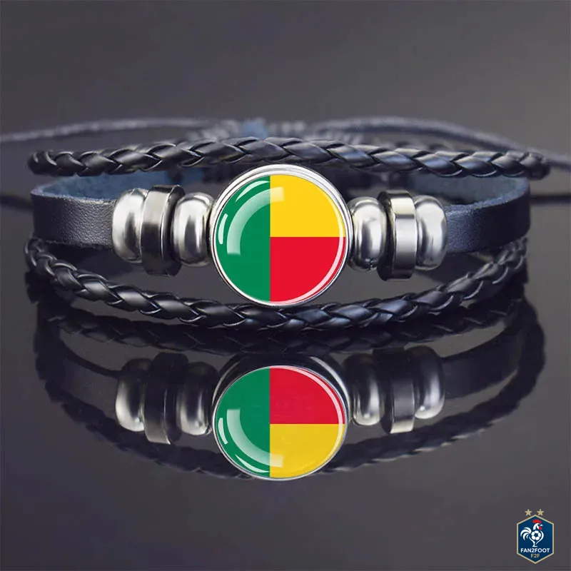 Bracelet en Cuir CAN 2025 foot