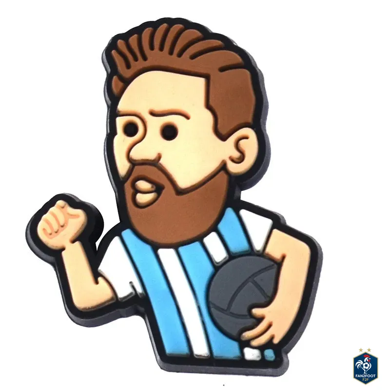 Charm Football pour Crocs Messi, Cristiano Ronaldo, Neymar foot
