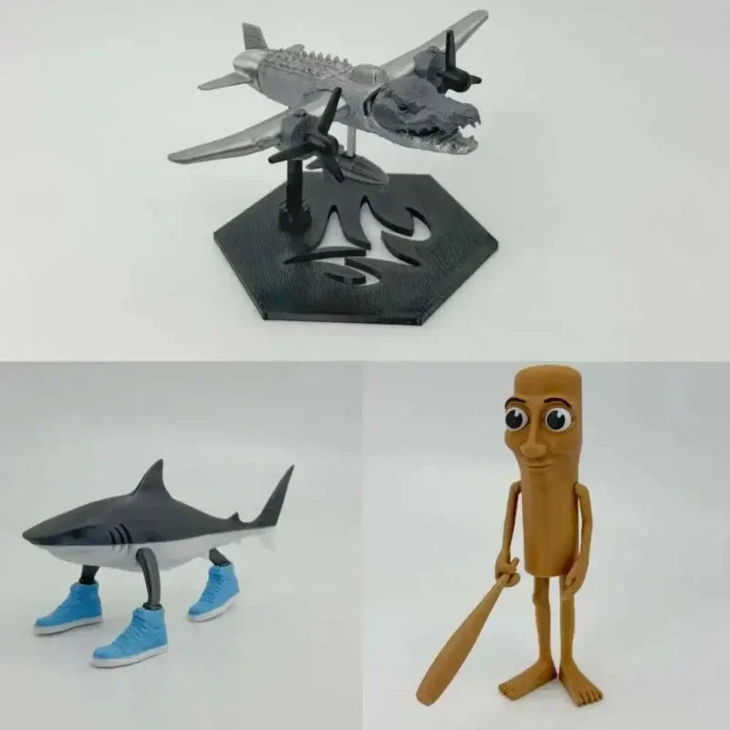 Figurines 3D Brainrot-Fan2Foot