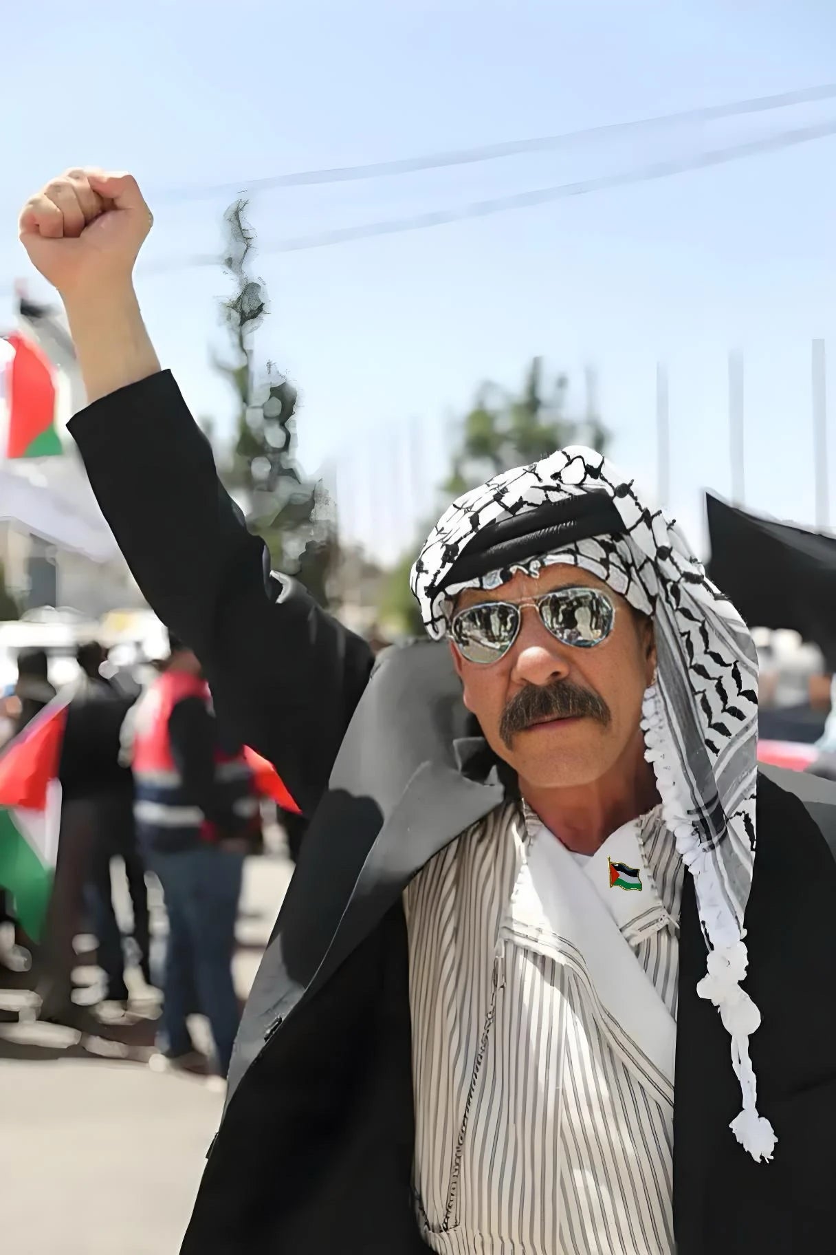 Broche Dorée Palestine