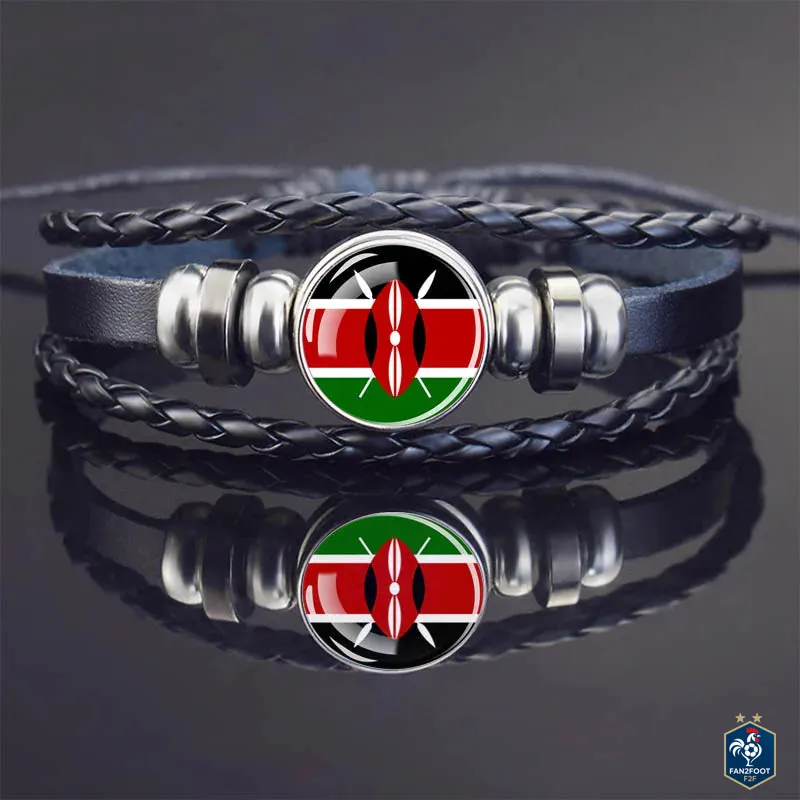 Bracelet en Cuir CAN 2025 foot