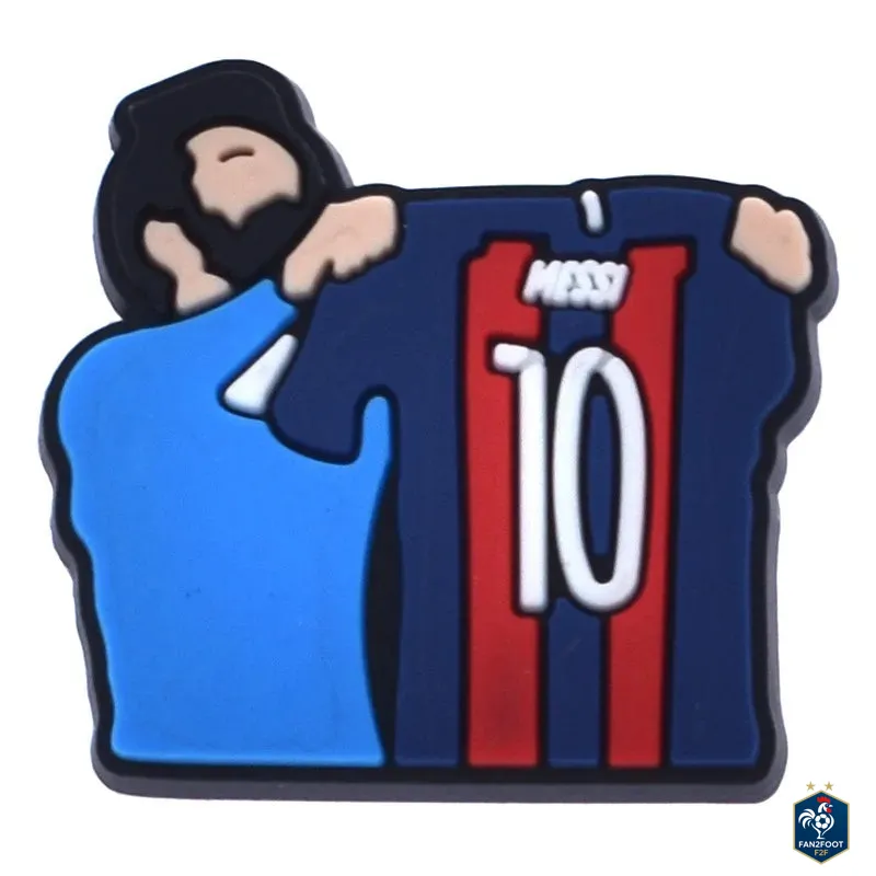 Charm Football pour Crocs Messi, Cristiano Ronaldo, Neymar foot