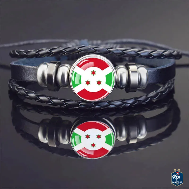 Bracelet en Cuir CAN 2025 foot
