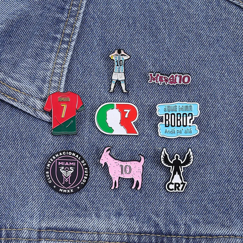 Pins Joueur Football foot