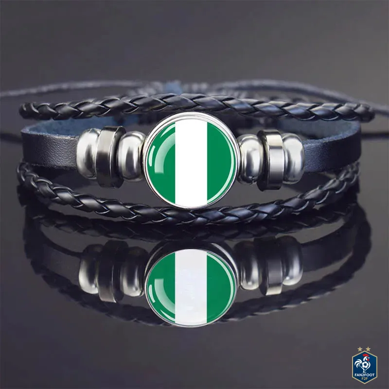 Bracelet en Cuir CAN 2025 foot