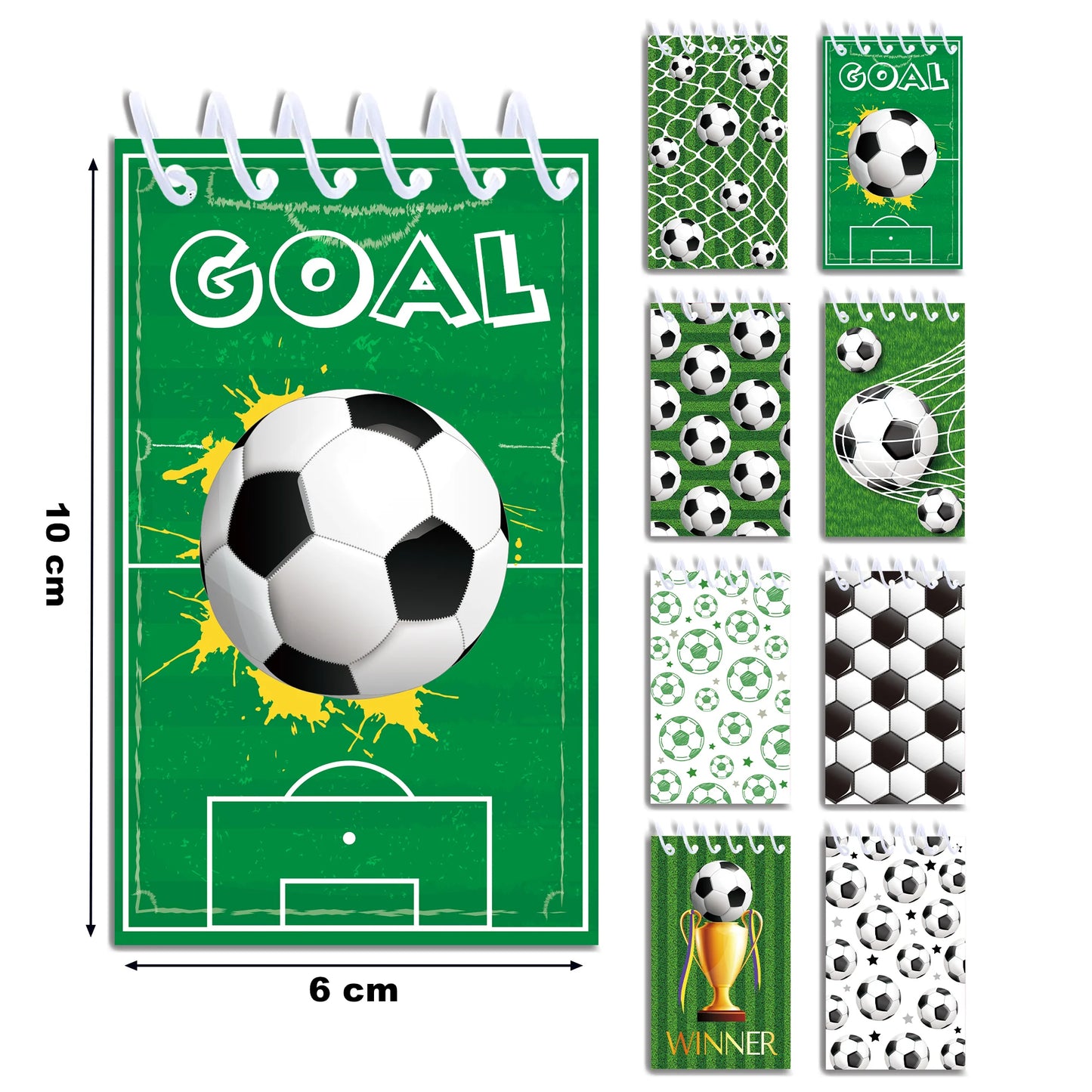 Mini Carnets de Note foot