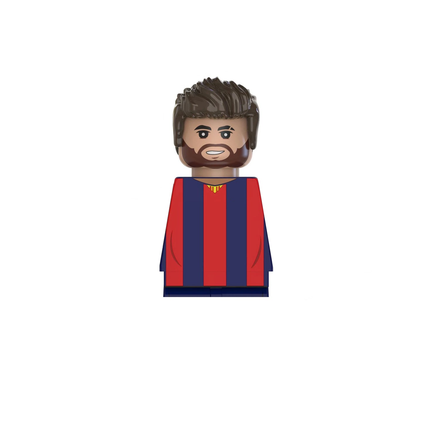 2024 NEW World Famous Football Players Keychain Figurine Messi Ronaldo Neymar Mini Action Building Block Model Toy Kids Gifts