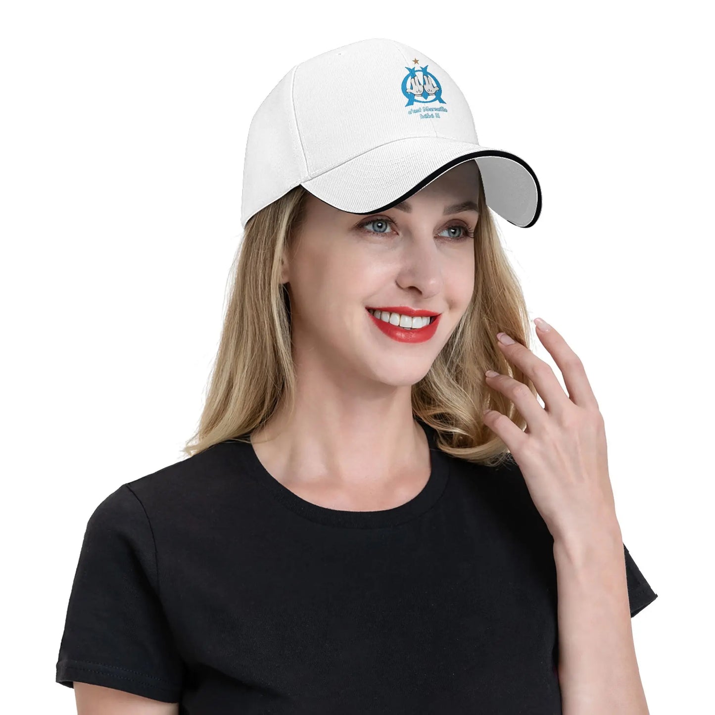 Casquette OM JUL "C'est Marseille bébé" foot