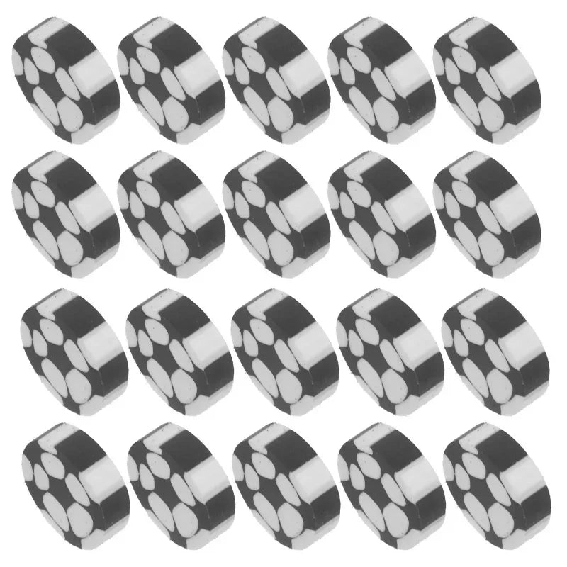 10 Pcs Football Eraser Erasers Small Compact Party Favors Supplies Modeling Multi-function Pencil Accessories Cute Soccer