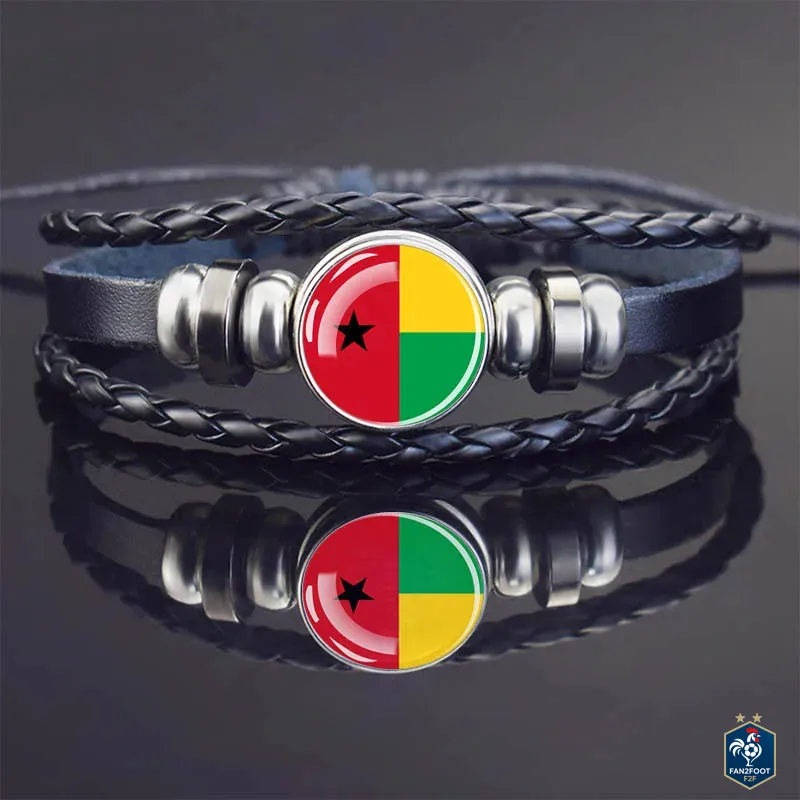 Bracelet en Cuir CAN 2025 foot