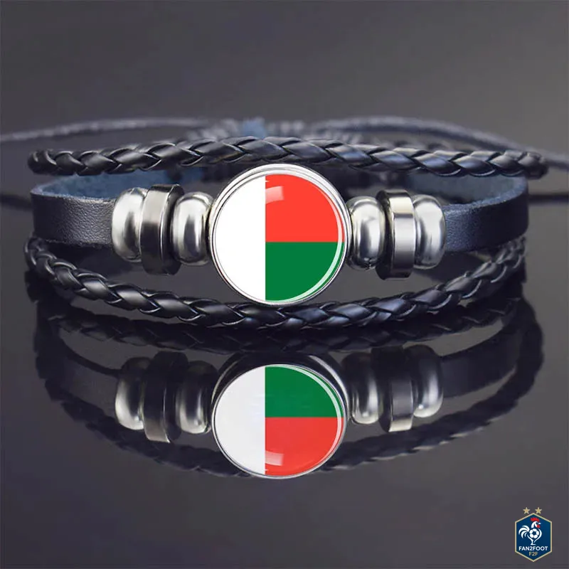 Bracelet en Cuir CAN 2025 foot