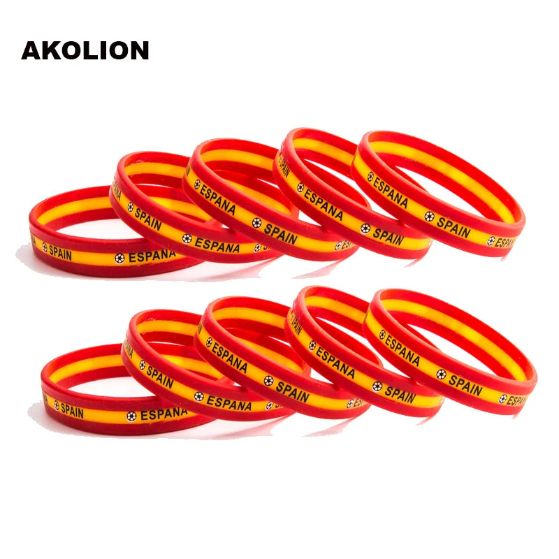 1pc Syria Flag Silicone Rubber Bracelets Sports Wrist Band Bangle for Women Men 1pcs FB-0003