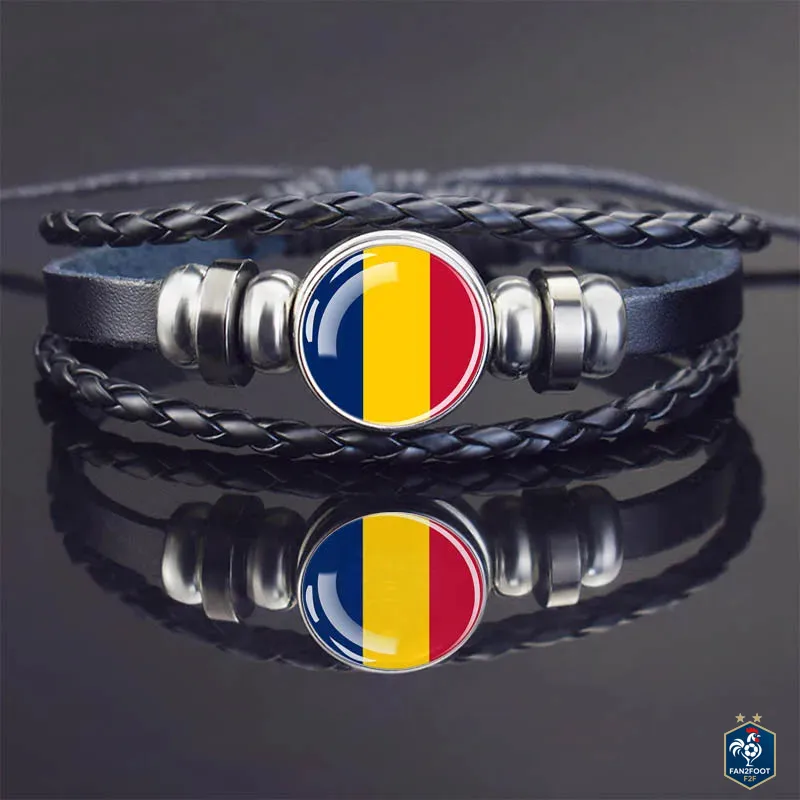 Bracelet en Cuir CAN 2025 foot