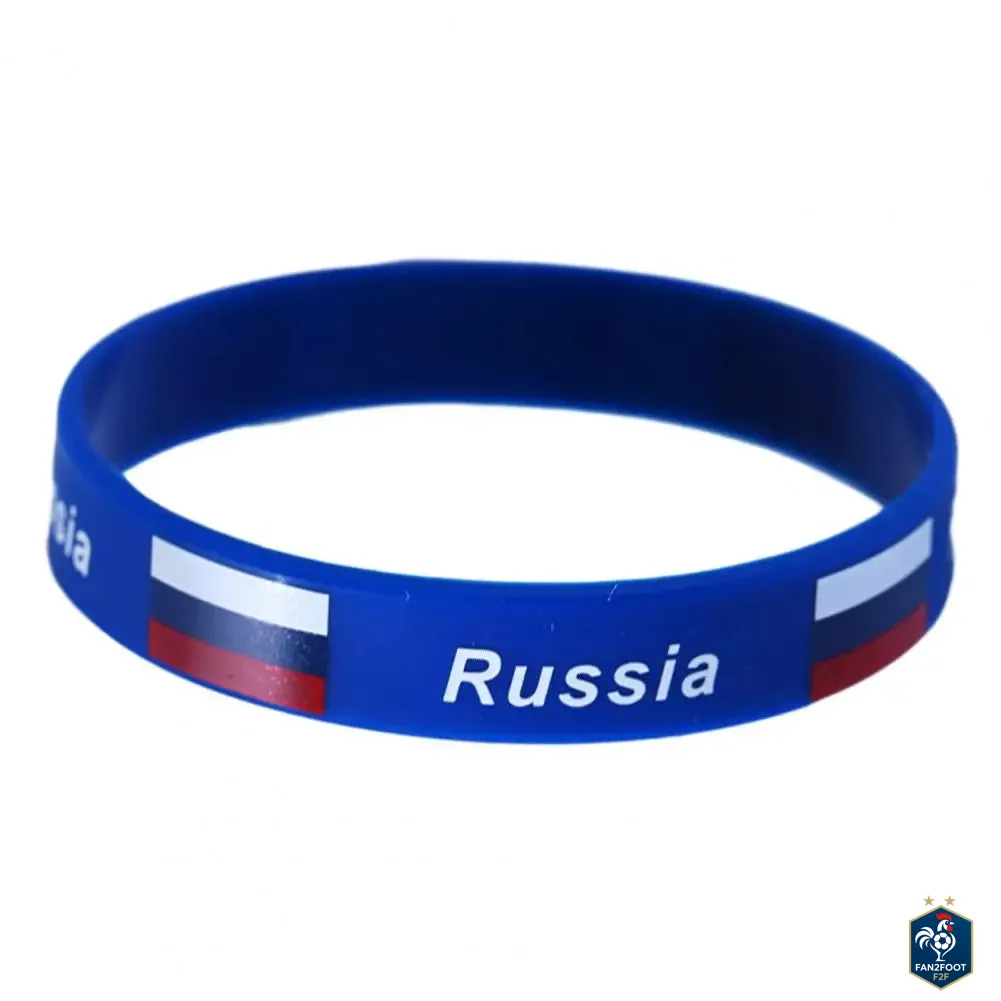 Bracelet Sportif en Silicone Pays foot