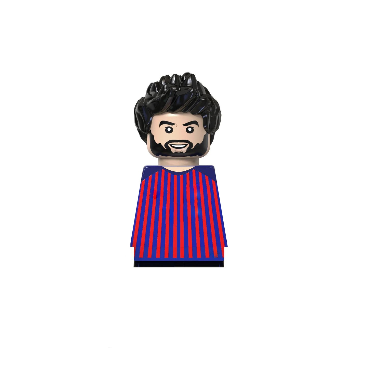 2024 NEW World Famous Football Players Keychain Figurine Messi Ronaldo Neymar Mini Action Building Block Model Toy Kids Gifts