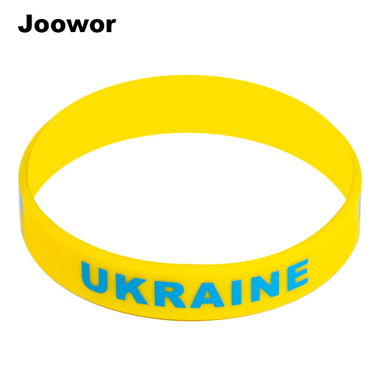 1pc Syria Flag Silicone Rubber Bracelets Sports Wrist Band Bangle for Women Men 1pcs FB-0003
