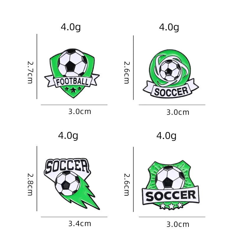Pins Joueur Football foot