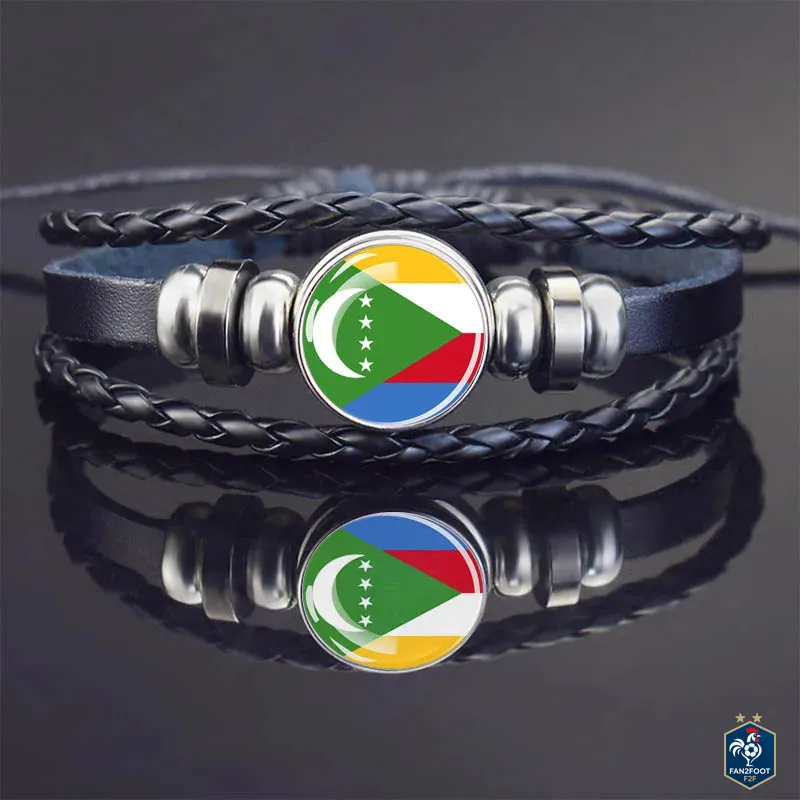 Bracelet en Cuir CAN 2025 foot