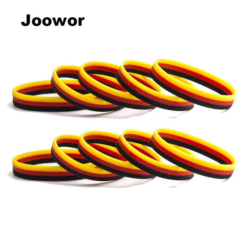 1pc Syria Flag Silicone Rubber Bracelets Sports Wrist Band Bangle for Women Men 1pcs FB-0003