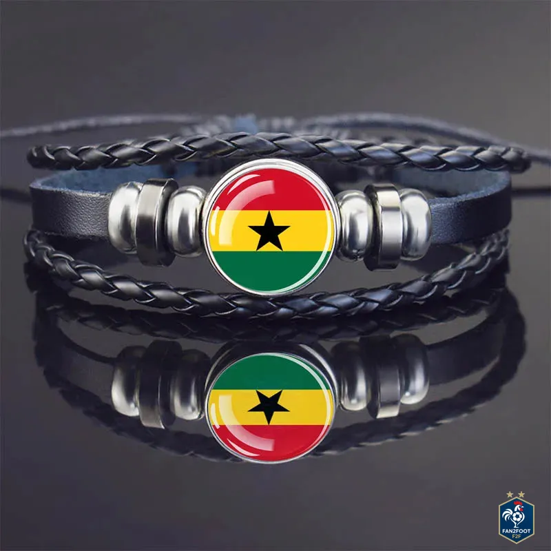 Bracelet en Cuir CAN 2025 foot